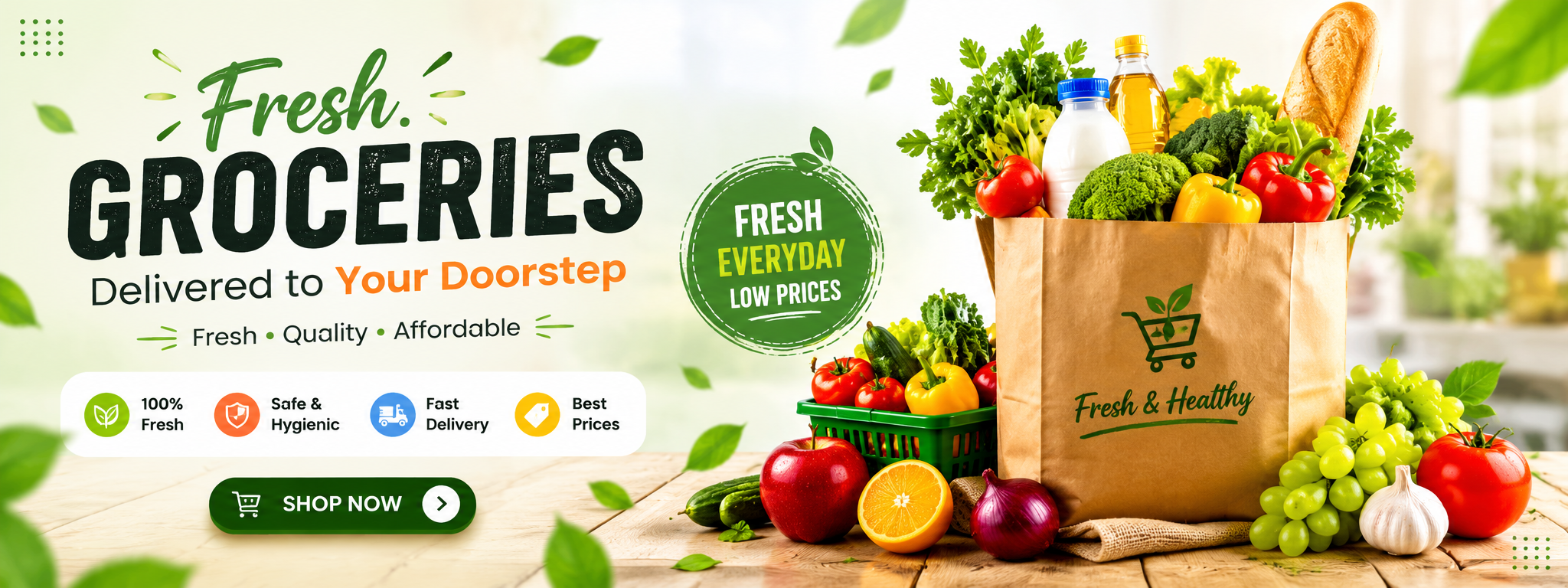 Top promotional banner